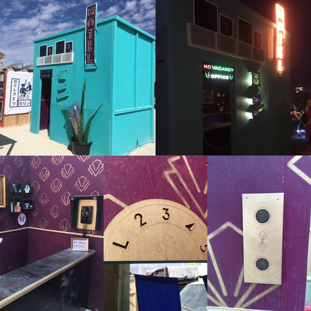 Final Approach Motel pictures at Golden Guy Alley 2019